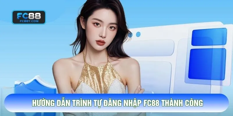 Hướng dẫn trình tự đăng nhập FC88 thành công