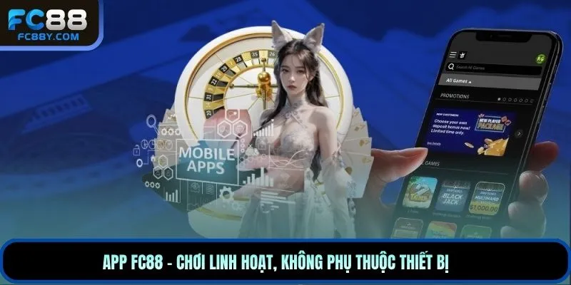 App FC88 – chơi linh hoạt, không phụ thuộc thiết bị